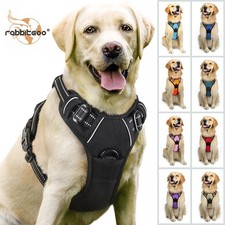 No-Pull Pet Dog Harness with Handle Adjustable Reflective Padded Vest