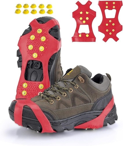Red ice grippers anti - anti, slip