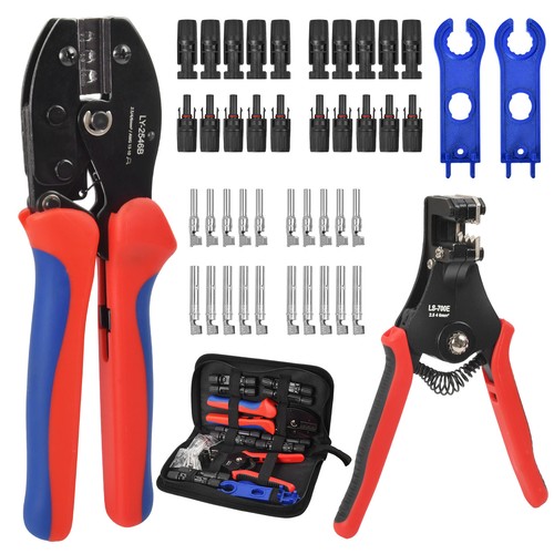 Solar crimping tool kit - solar,