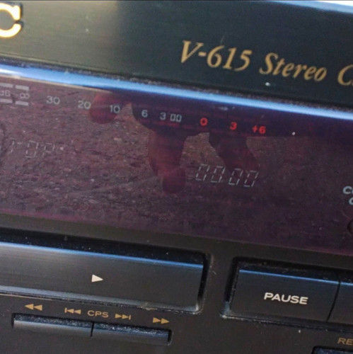 Teac 615 black cassette - black, deck