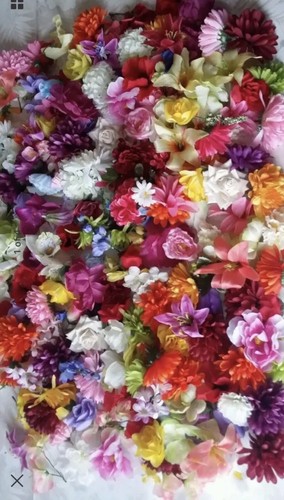 50x flower heads joblot - heads,