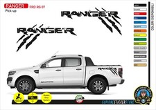 ADESIVI 4 x 4 CASSONE LATERALE SPORTELLO Ford RANGER GRAFFI pick up FRD RG 07