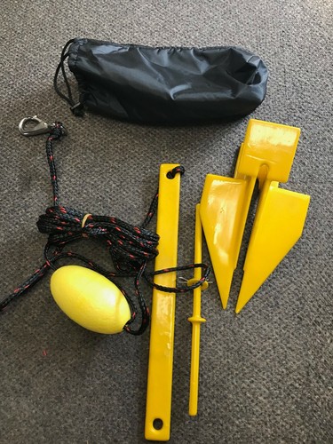 Inflatable boat anchor - inflatable,