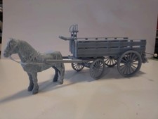 7mm O Scale Horse And Cart