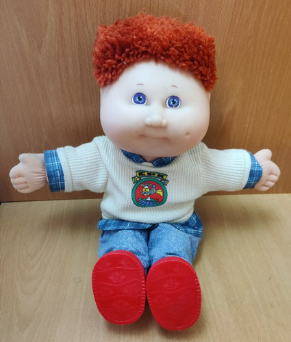 Vtg 1995 cabbage patch - cabbage, boy