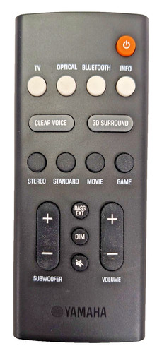 Yamaha b20a soundbar remote - yamaha,