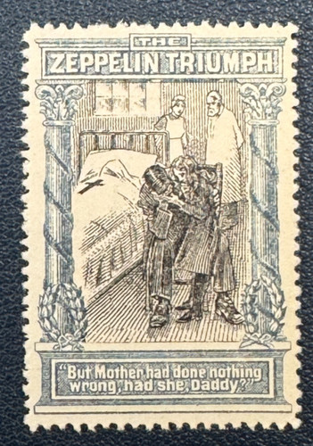 Propaganda stamp ww1 the - stamp,