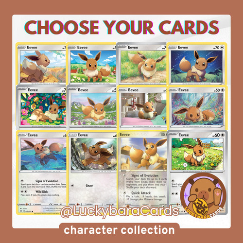 Character collection eevee - character,
