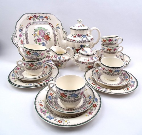 Spode chinese rose coffee - chinese,