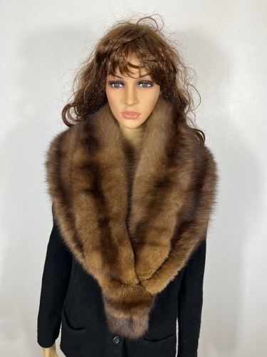 Elegant sable fur - fur, shrug