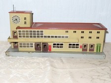 Tin Toy Train Station Building