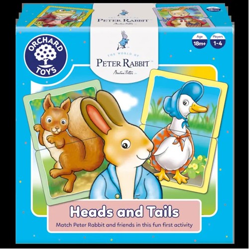 Peter rabbit heads and tails - rabbit,