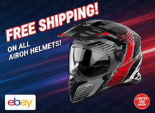 AIROH BANDIT 2-in-1 Dual-Sport Helmet | Road & Off-Road | ECE 22.06 | ASN/AEFR