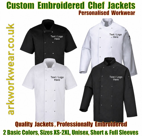 Personalised chef jacket - chef, |
