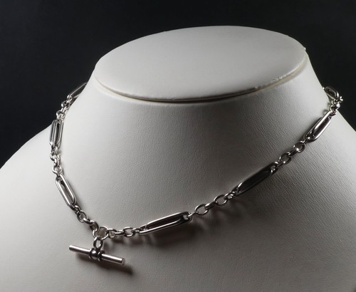 Trombone link albert necklace - trombone,