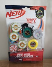 NERF TARGET DISC LAUNCHER,NEW