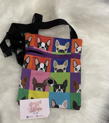 Dog walking bag crossbody - dog,