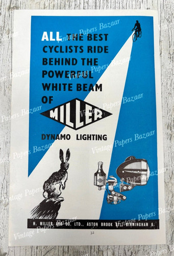 Miller dynamo lighting - miller,