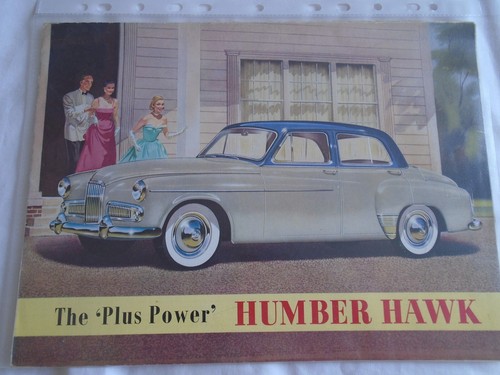 Humber hawk brochure feb - hawk,