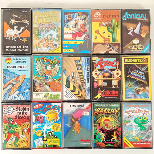 Commodore c64 games - x, 64