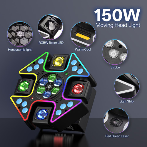 150w rgbw laser moving - 150w,