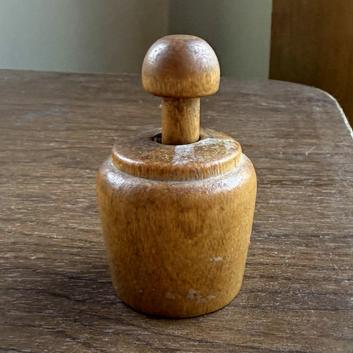 Antique mini wooden - mini, butter