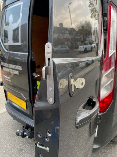 Van security hooklocks - van,