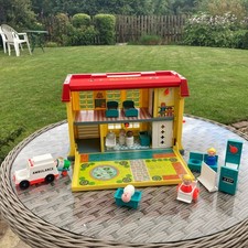Vintage Fisher Price Children's Hospital Original Figures & Accessories