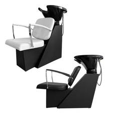 Professional Shampoo Chair With Bowl Modern Salon Backwash Comfort Padded Chair