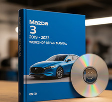 Mazda 3 2019 - 2023 Workshop Repair Manual on CD