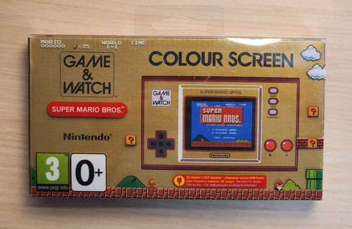Nintendo game watch super - nintendo,