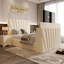 Sunshine Upholstered TV Bed