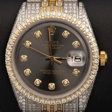 Rolex Datejust 16013 Iced Out
