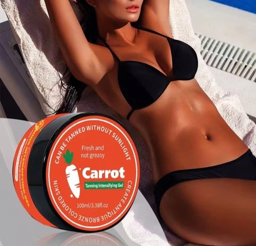 Carrot tanning intensifyin gel - carrot,