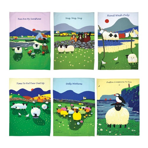 Sheep tea towel - sheep,