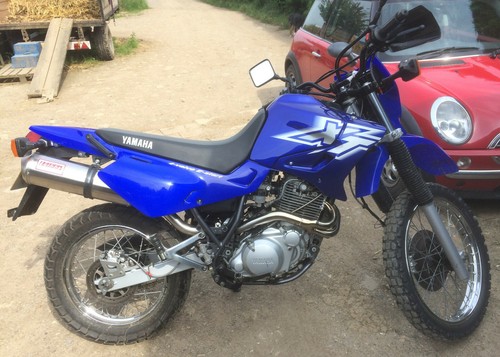 Yamaha xt600 exhaust - xt600, harris