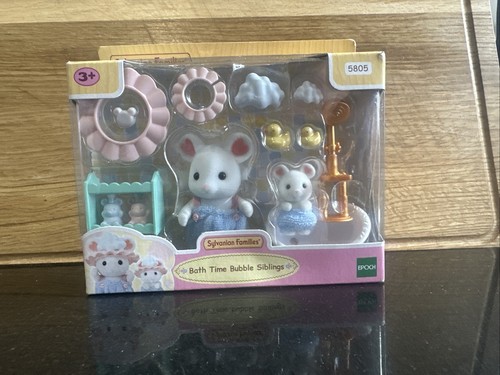 Sylvanian families bath time - sylvanian,