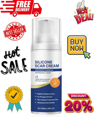 Silicone scar gel - -, cream