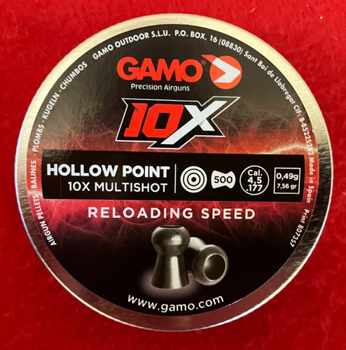 Gamo 10x hollow point 177 - hollow, .177