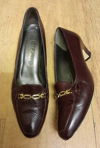 Holmes 70s burgundy leather - holmes,