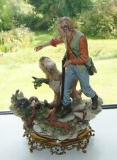 Large Capodimonte Rare Figure