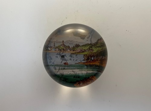 Victorian glass paperweight - victorian,