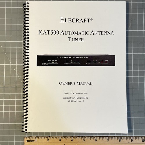 Elecraft kat500 automatic - elecraft,