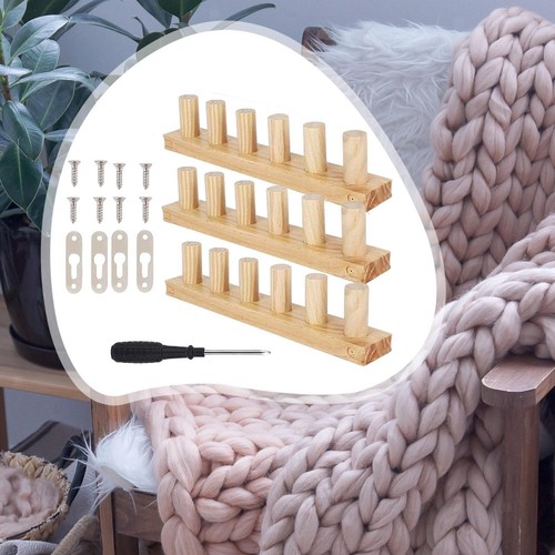 Wooden knitting loom kit - wooden,