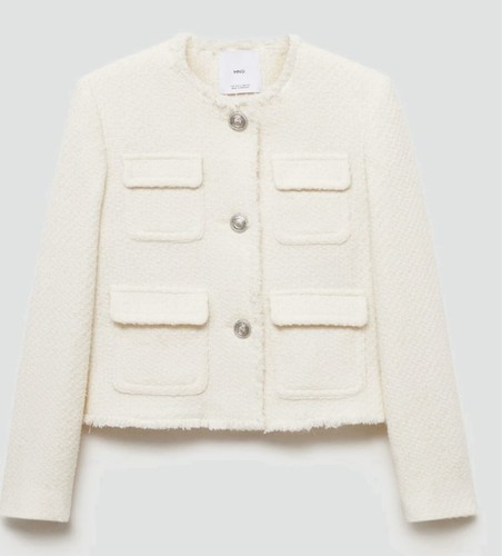 Mango cream ivory - ivory, wool