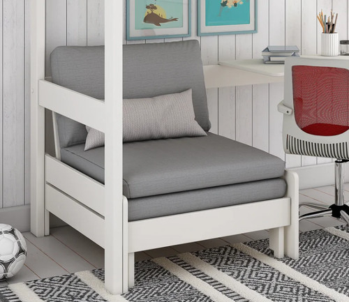 Futon single bed - single, frame