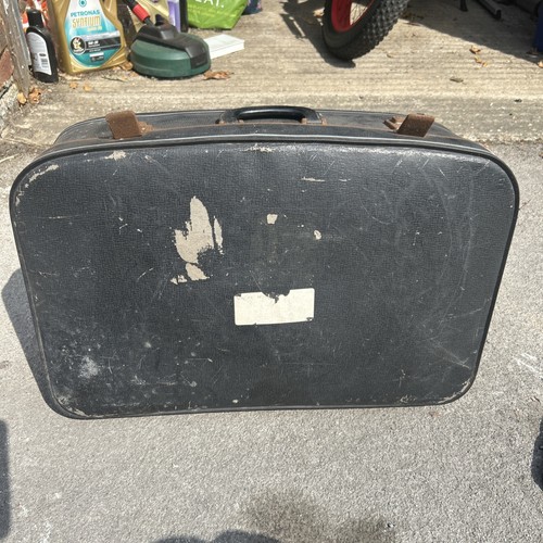 Vintage old original suitcase - old,