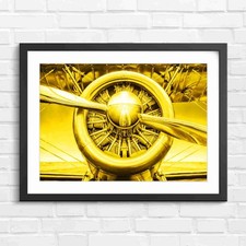 Vintage Airplane Engine