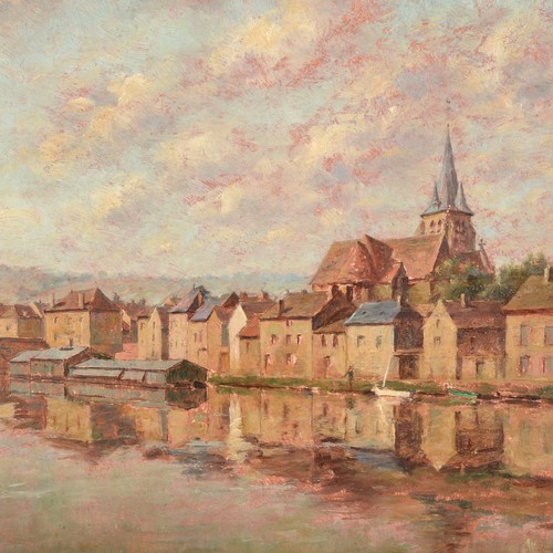 Charles chabellard panel oil - chabellard,