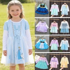 Girls Elsa Anna Ariel Belle